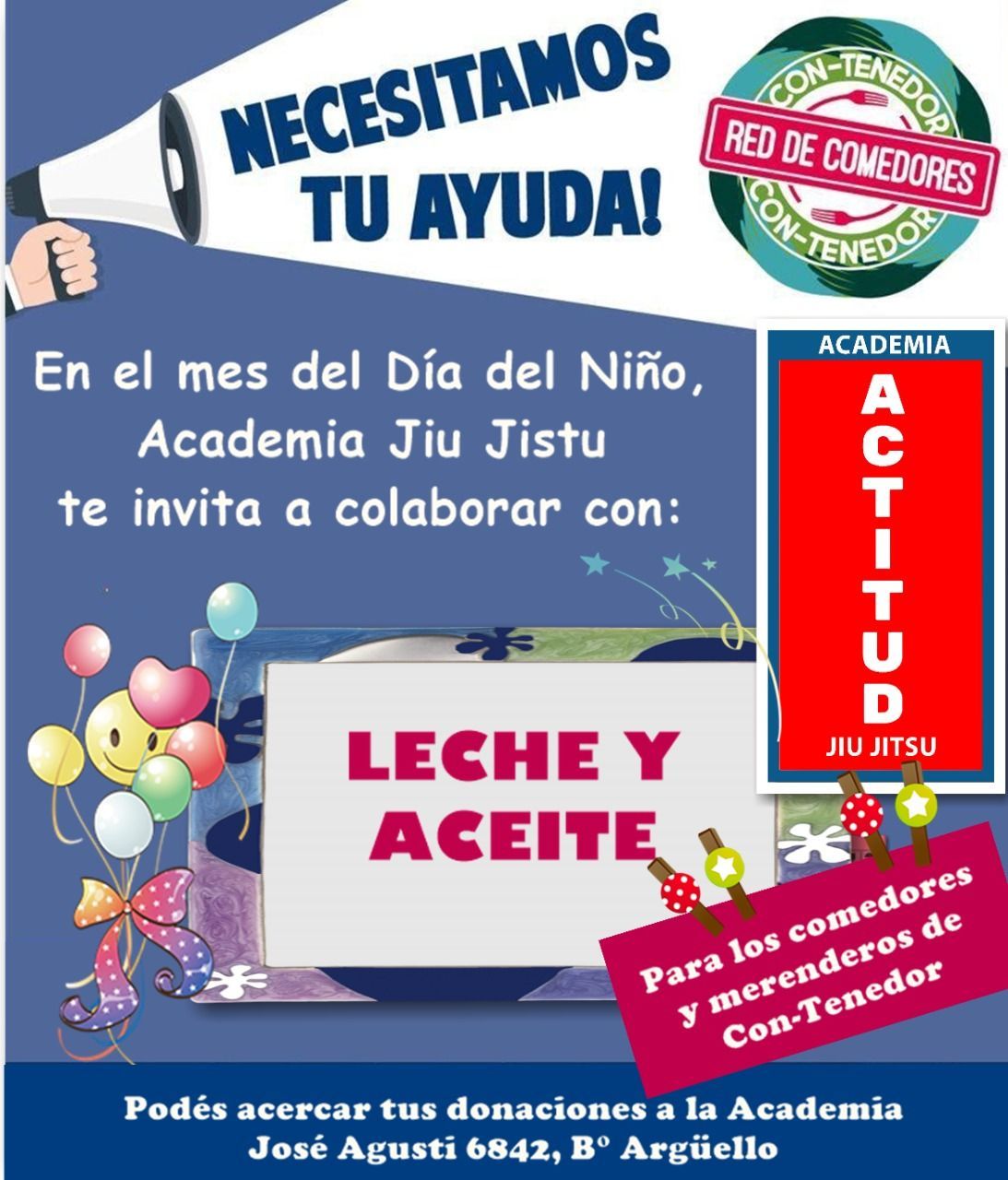 CAMPAÑA SOLIDARIA ACTITUD.