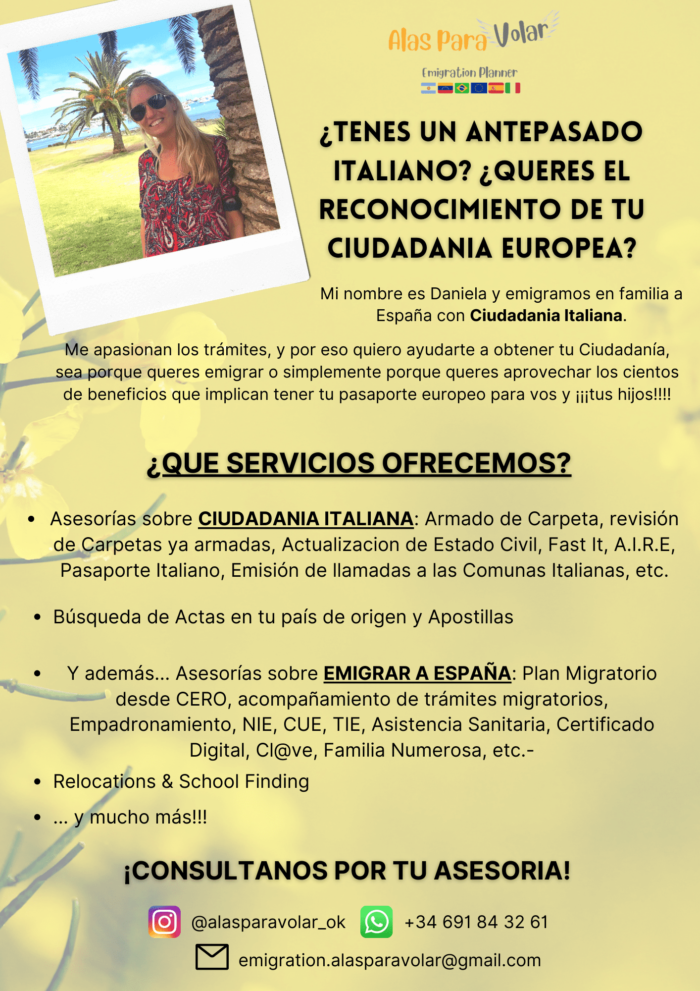 Ciudadanía Italiana: ¿quién soy y que servicios ofrezco?
