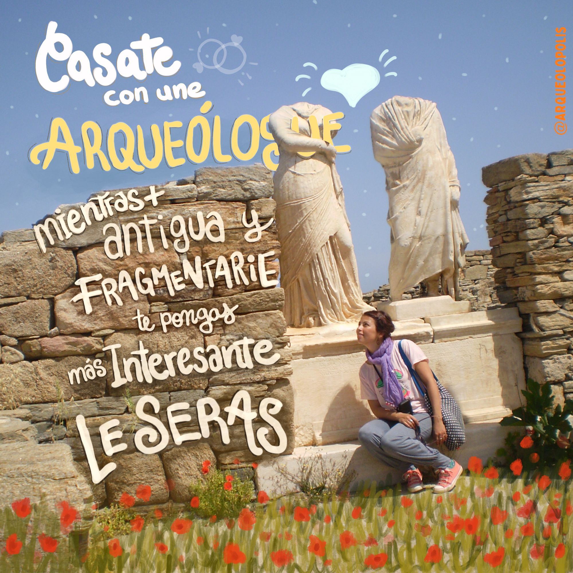 Casate con une arqueologue 😂