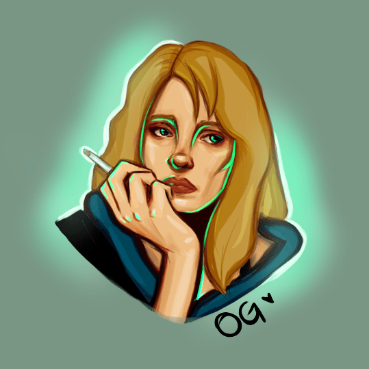 Ilustración de Jessica Chastain