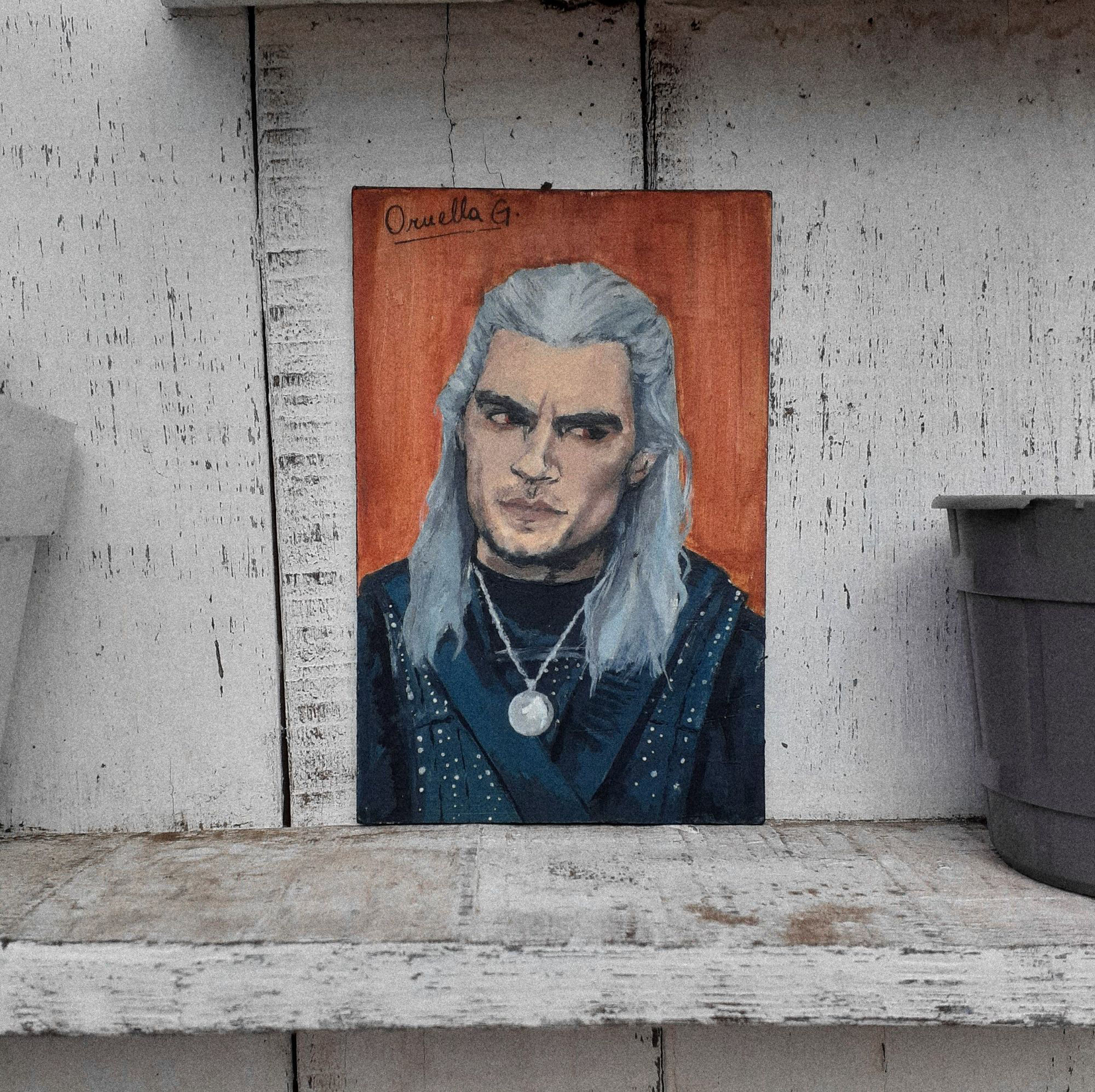 🐺🗡 Mini Cuadro de The Witcher 🗡🐺