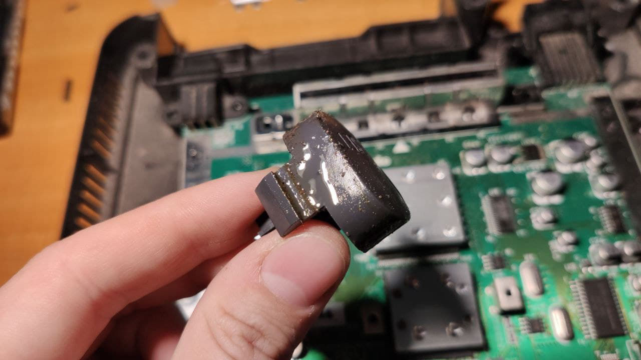 Boton trabado N64 2