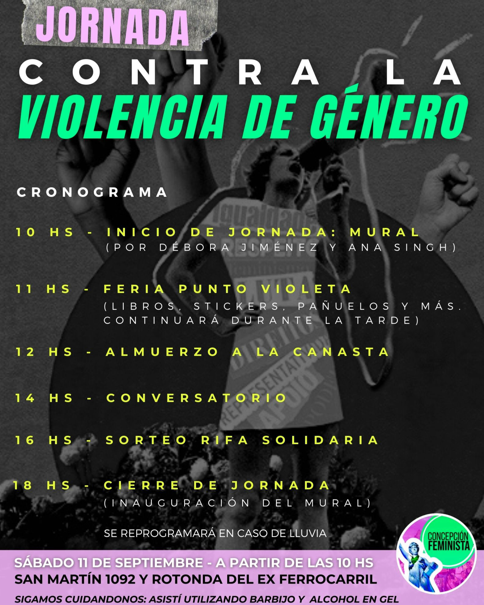 JORNADA CONTRA LA VIOLENCIA DE GÉNERO