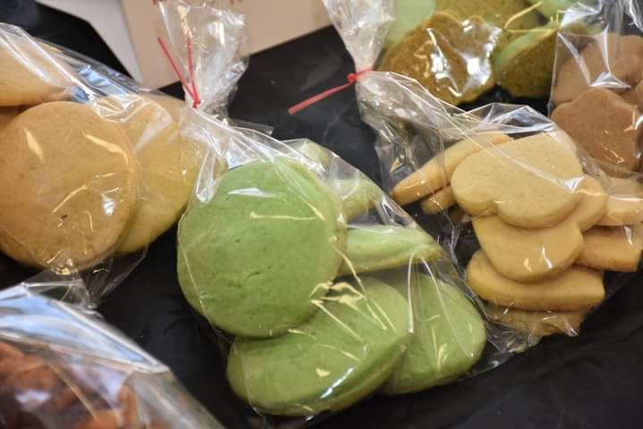 Galletas rellenas de chocolate
