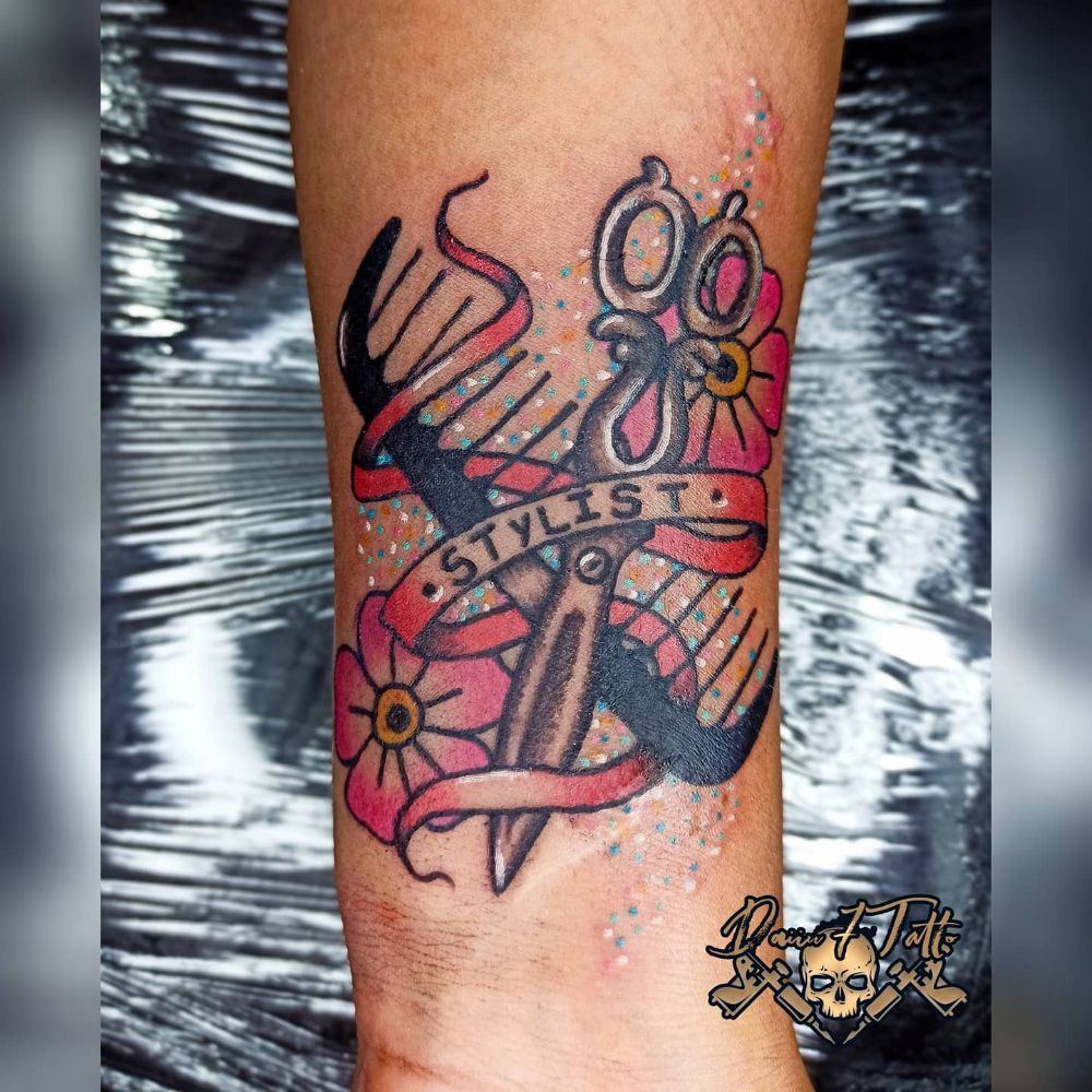 Tatuaje para estilista