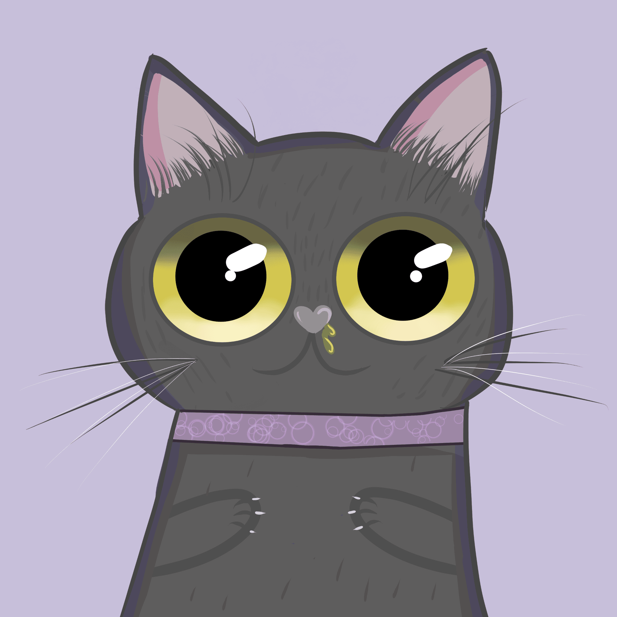 gatito gris