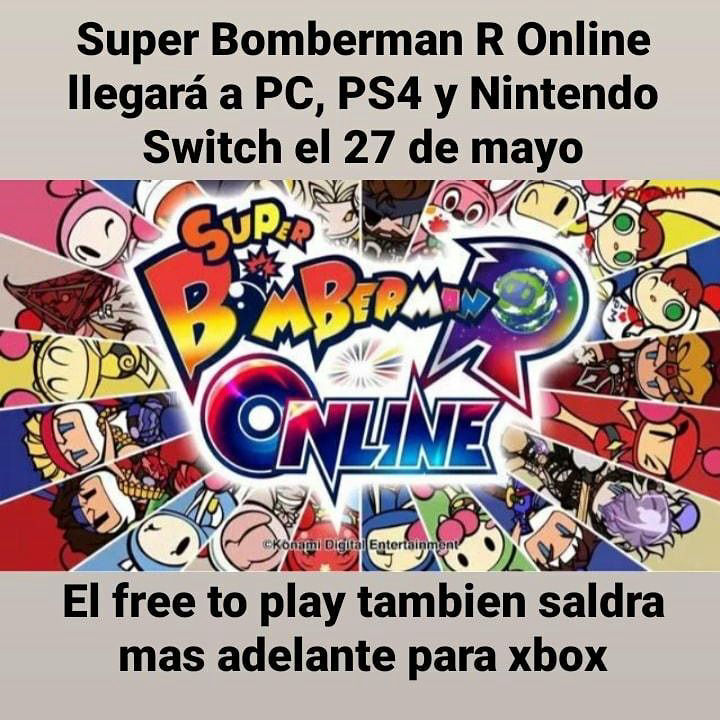 Fecha de salidadel bomberman online