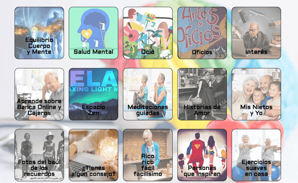 Secciones de interés