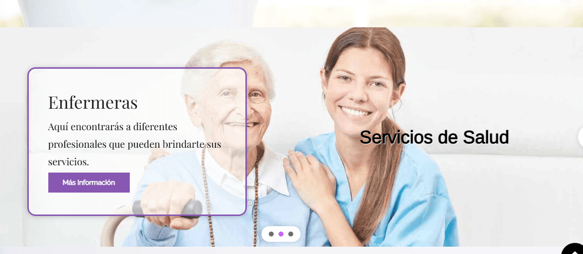 Área para los profesionales de la salud