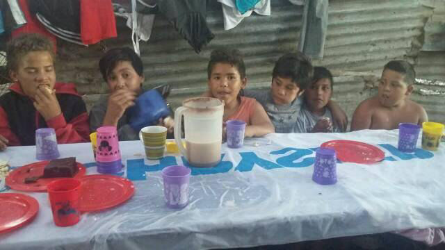 Merienda en el barrio