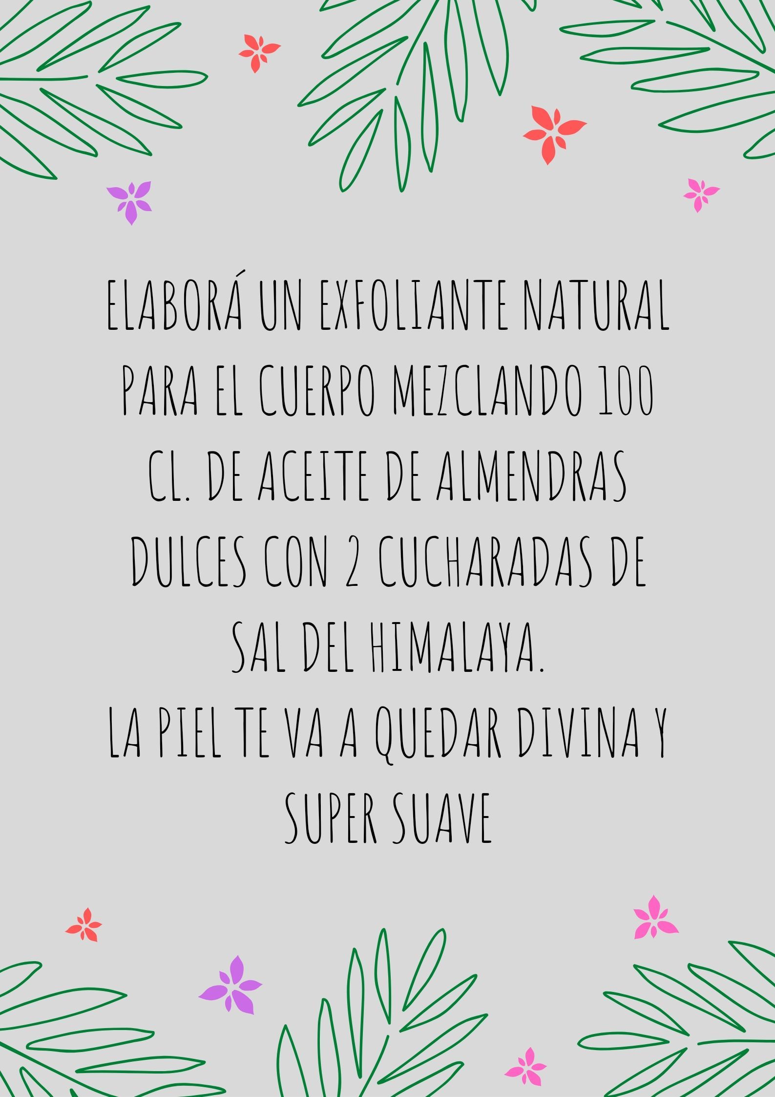 Exfoliante corporal MUY SENCILLO