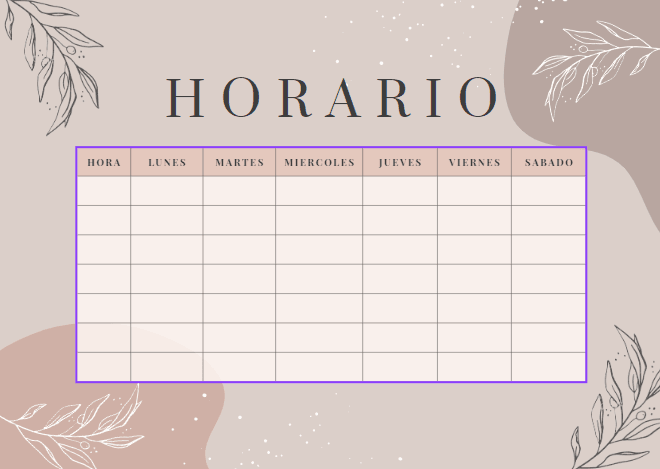 Horarios