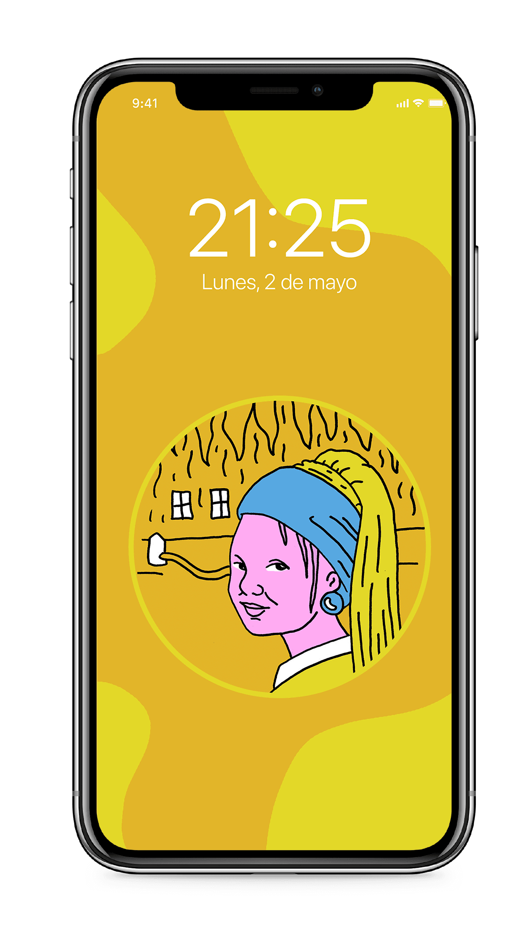 Wallpaper "La Joven del Desastre" - Preview