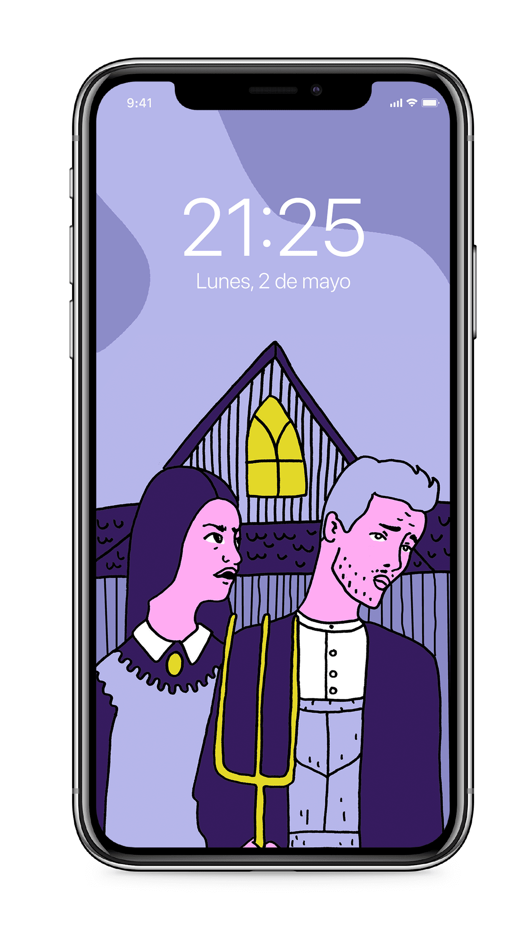 Wallpaper "Distracted Gothic" - Preview