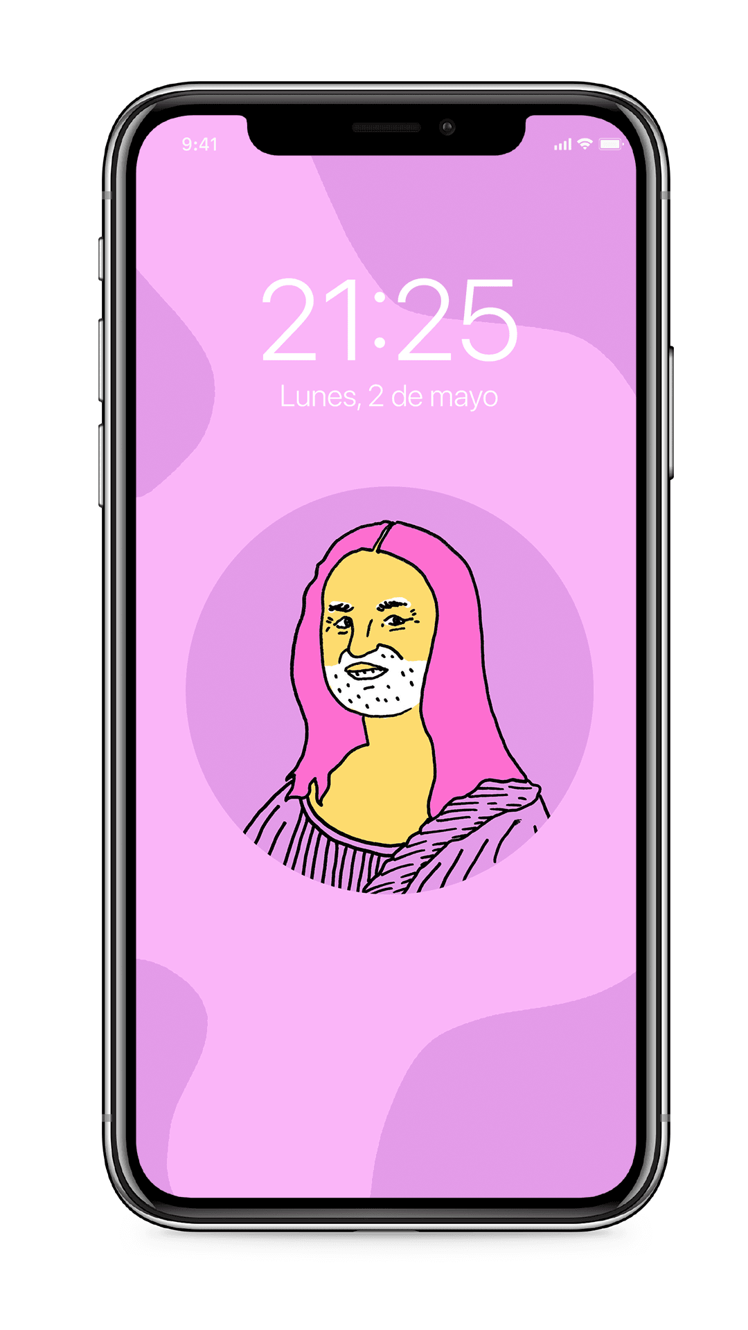 Wallpaper "La Mona Harold" - Preview