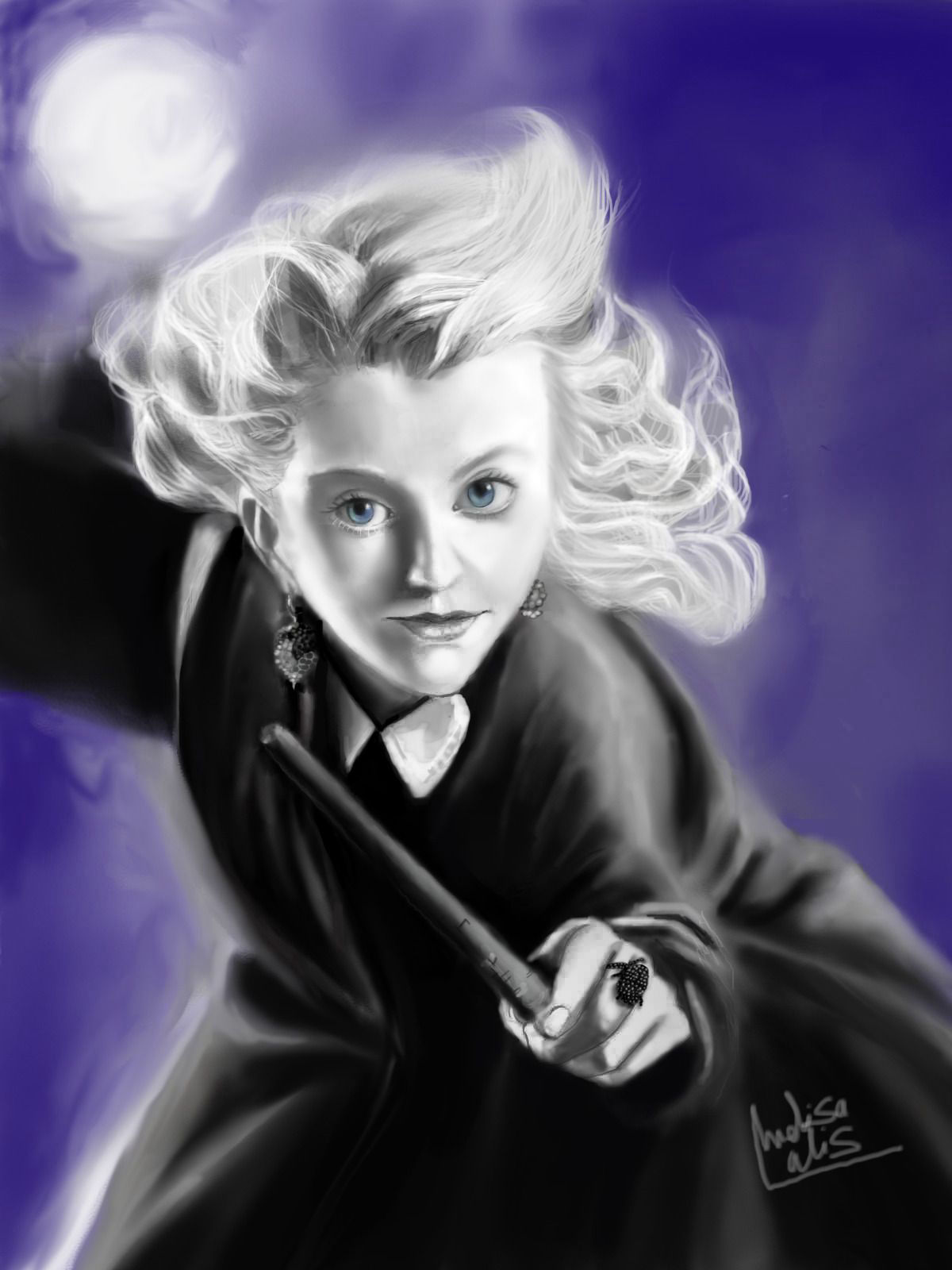 Retrato  mágicoo de Luna Lovegood