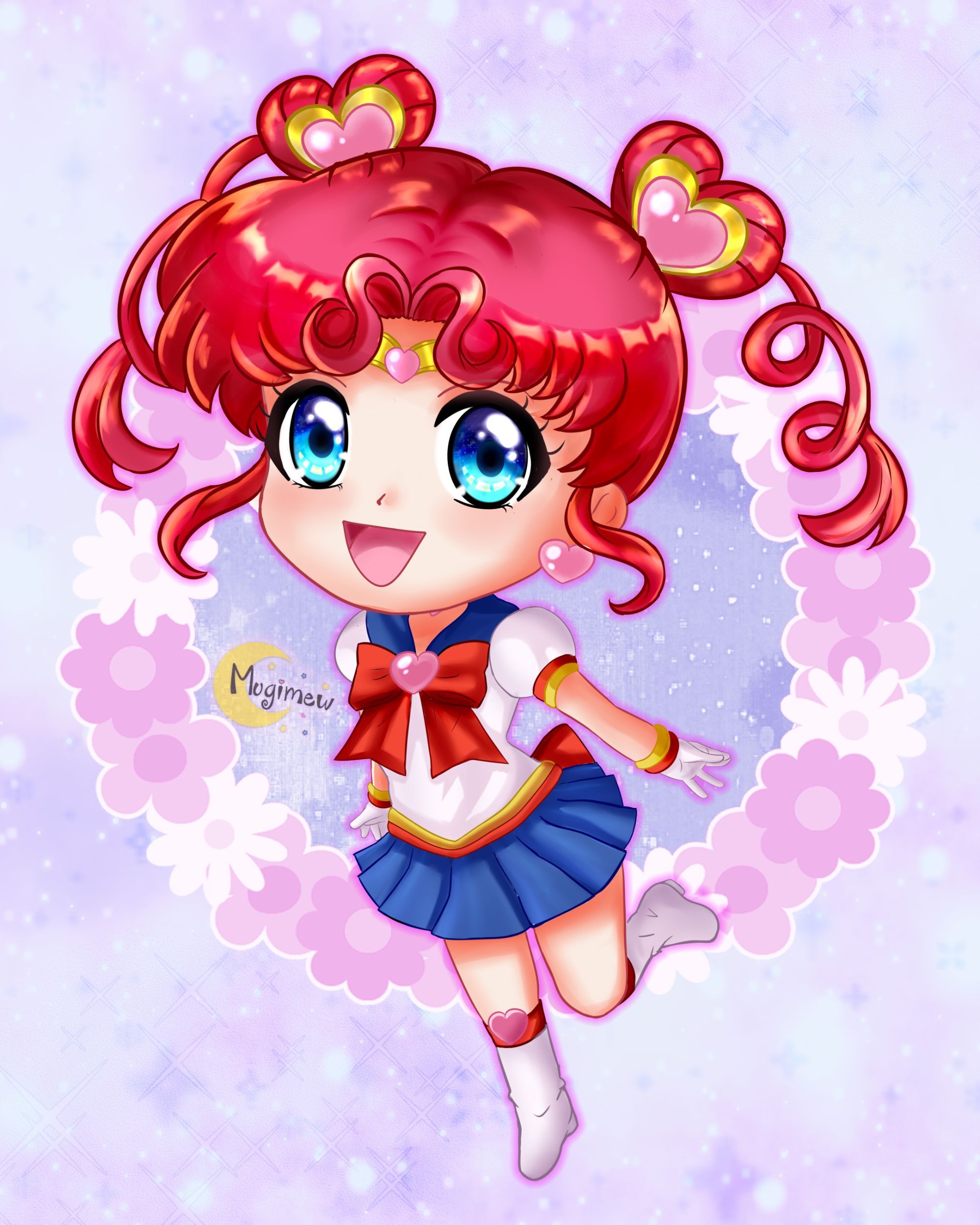 🌸🥰 Fanart Sailor Chibi Chibi🥰🌸