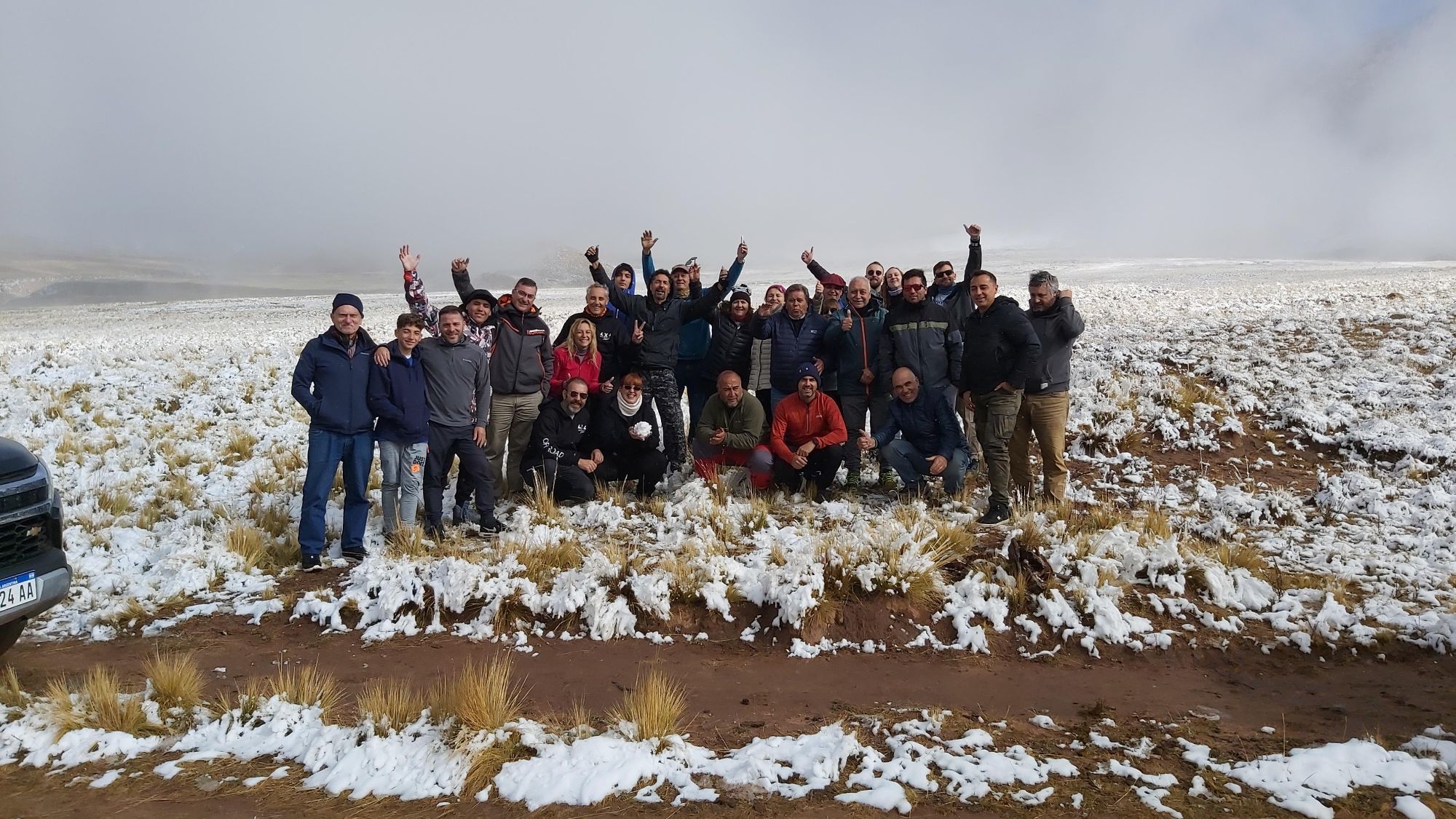 Famatina La Rioja con el grupo de Travesia 4x4