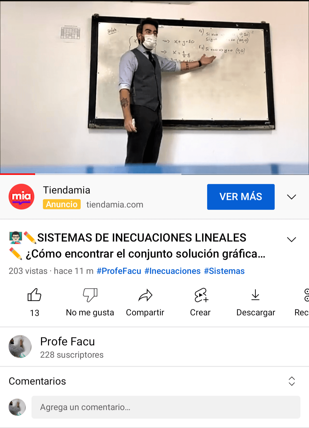 Sistemas de inecuaciones lineales