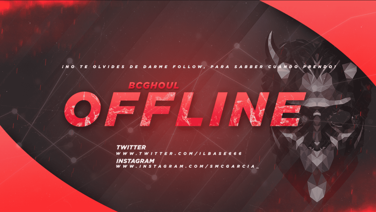 pantalla de offline