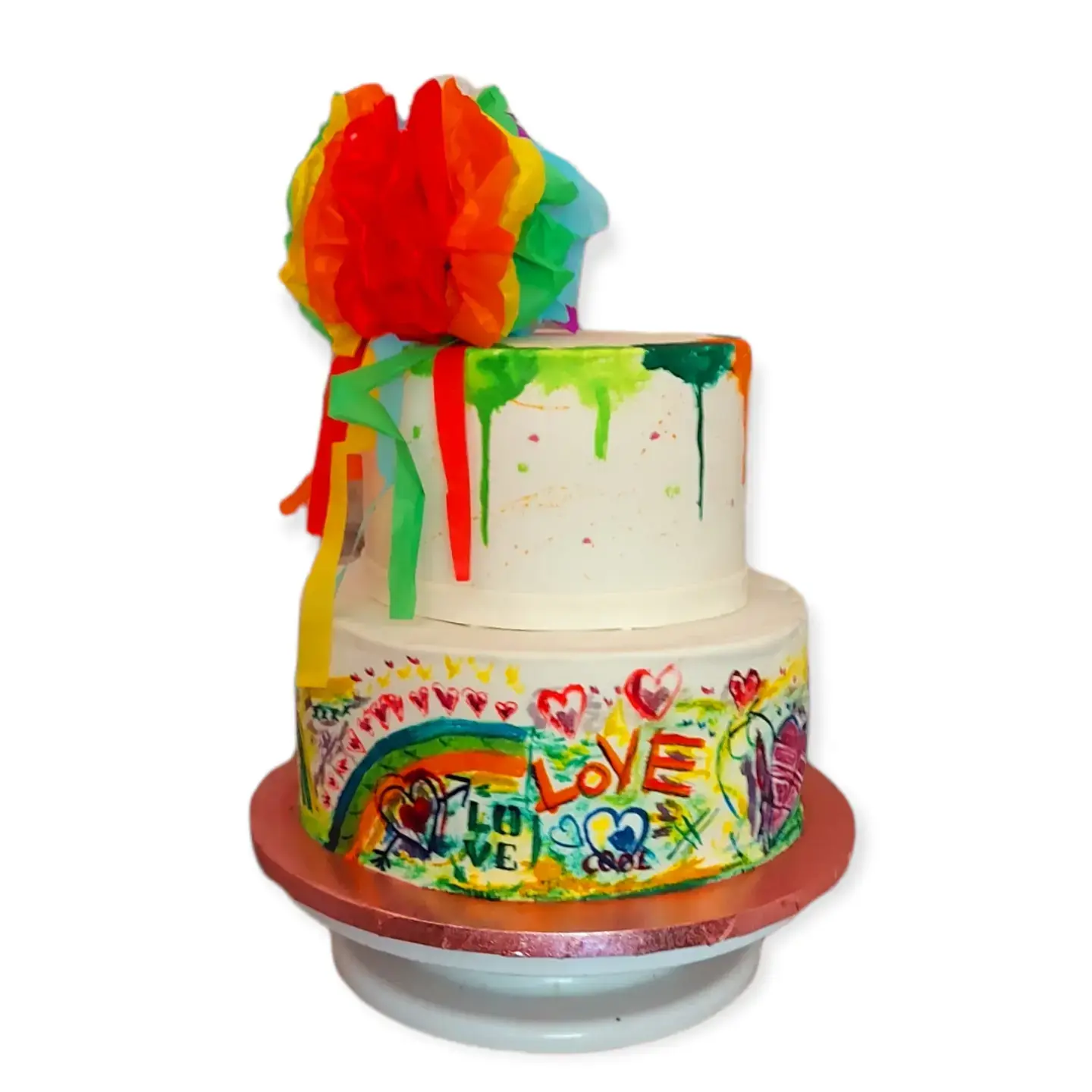 Torta grafitti