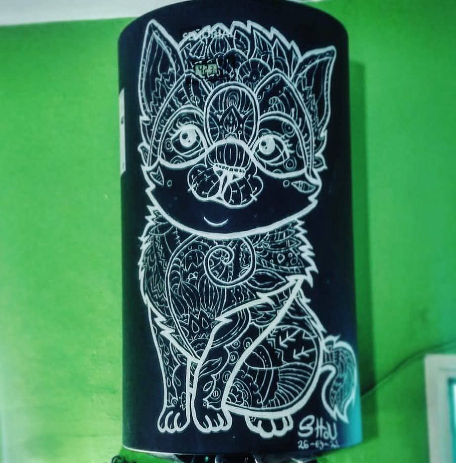 Gatito mandala