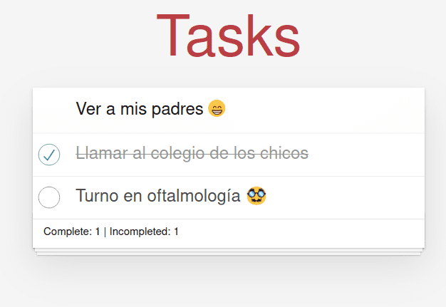 Tasks