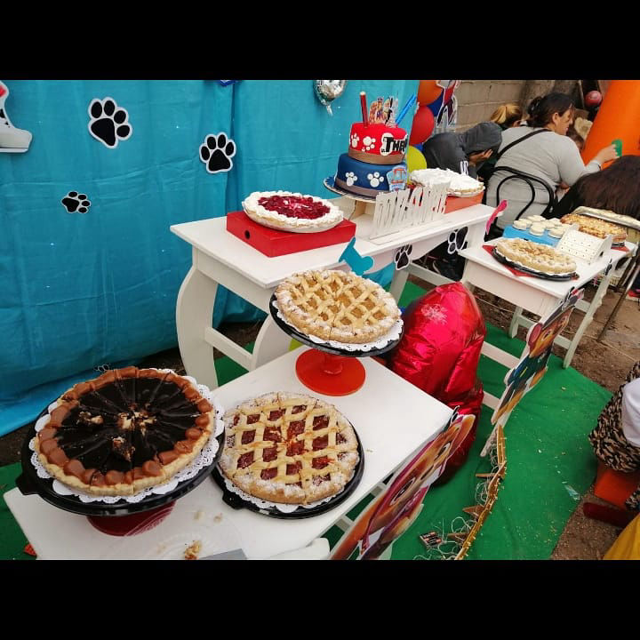 Nuestros productos en sus mesas dulces